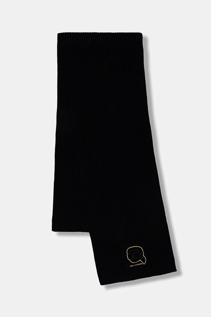 Шапка и шал Karl Lagerfeld 561309.805700 черен SS26