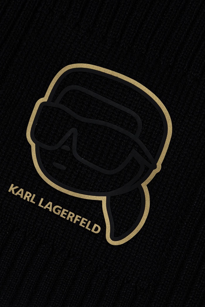 Шапка и шал Karl Lagerfeld 561309.805700 черен