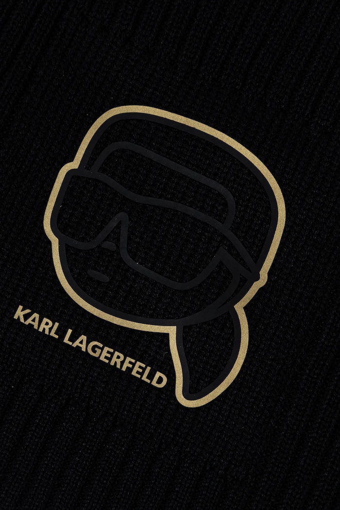 Шапка и шал Karl Lagerfeld 561309.805700 черен