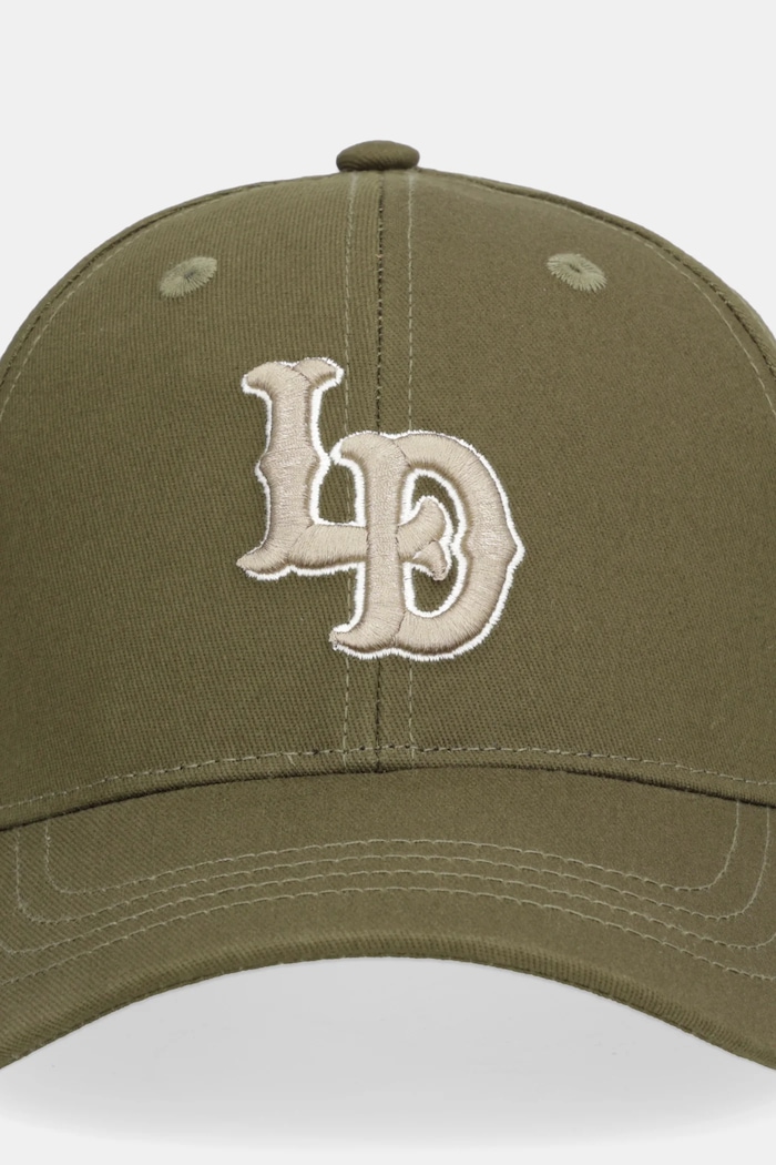 Les Deux pamut baseball sapka 1001150 zöld SS26