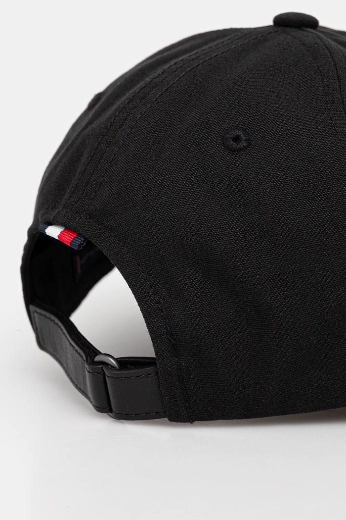 Akcesoria Tommy Hilfiger czapka z daszkiem bawełniana AM0AM14032 czarny