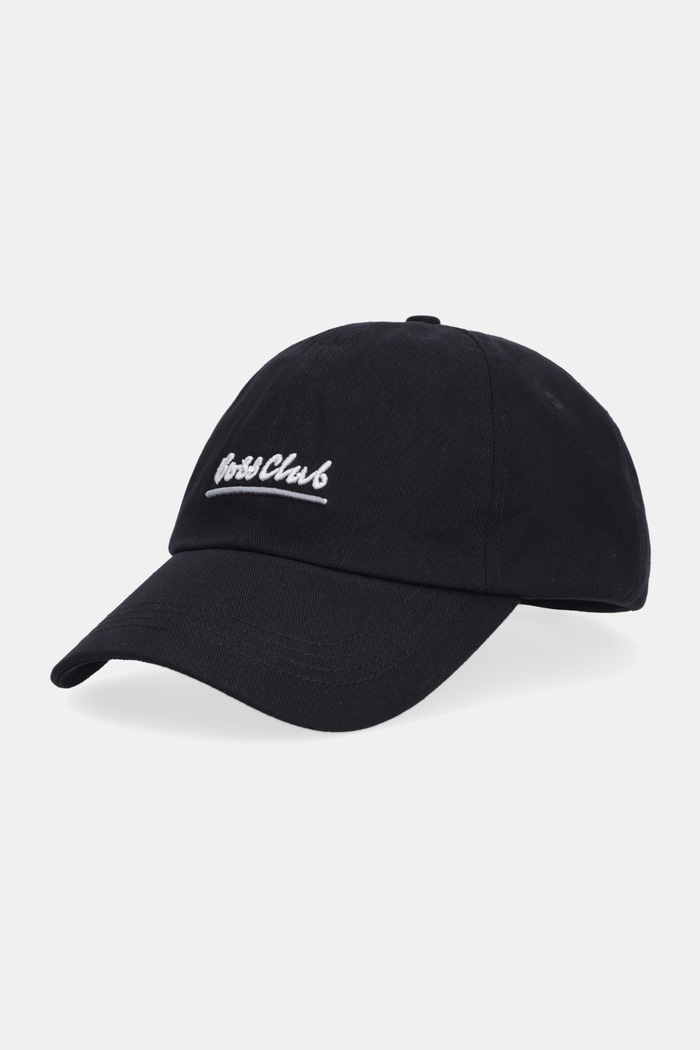BOSS Orange pamut baseball sapka Derrel-Slogan aplikációval fekete 50555535