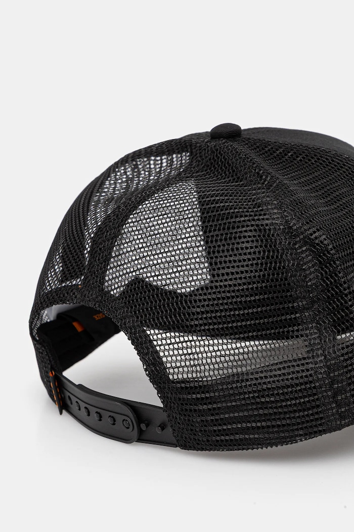 Accesorii BOSS Orange șapcă de baseball din bumbac Elliot-Varsity 50555539 negru