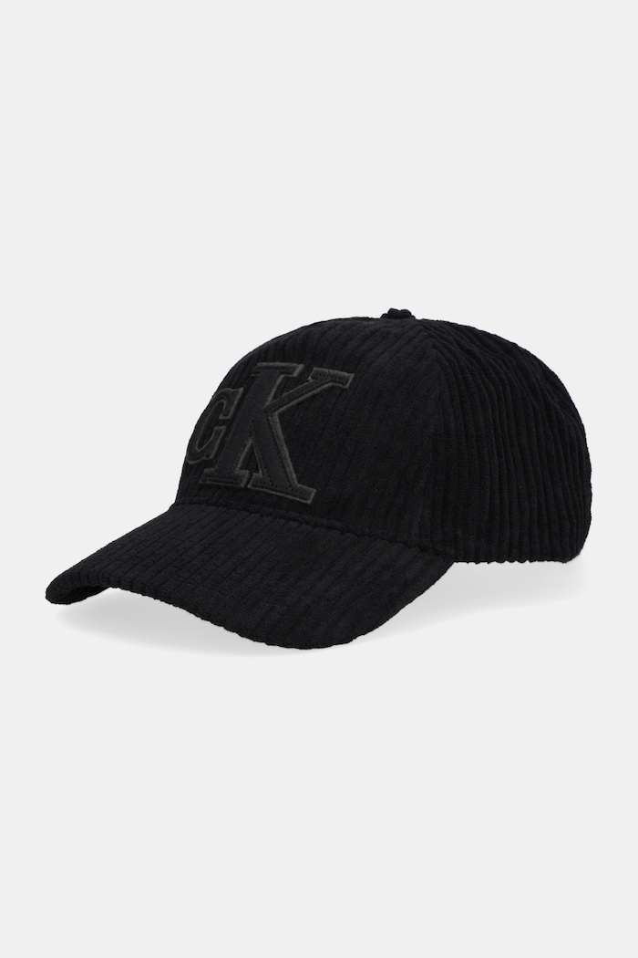 Kapa s šiltom Calvin Klein Drugo črna LV04D5050G