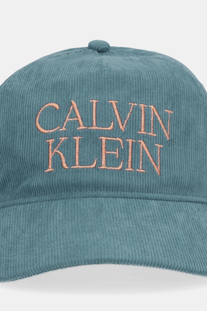 Calvin Klein baseball sapka LV04D5064G türkiz SS26