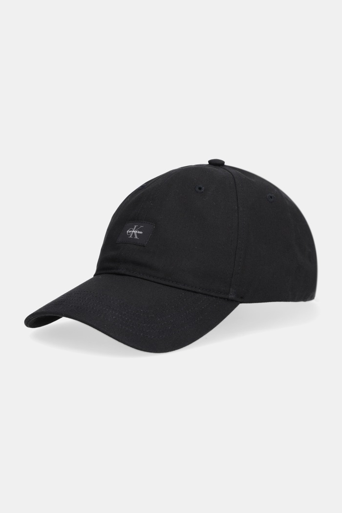 Calvin Klein pamut baseball sapka aplikációval fekete LV04D5077G