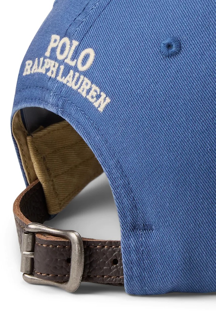 Αξεσουάρ Βαμβακερό καπέλο του μπέιζμπολ Polo Ralph Lauren 710P04897 σκούρο μπλε