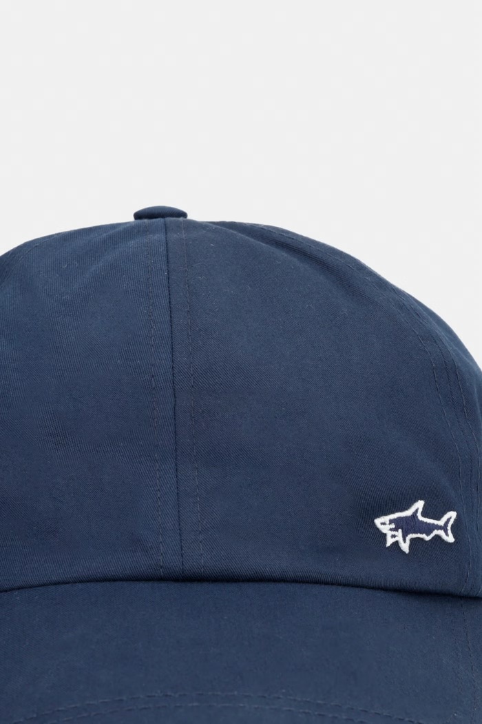 Paul&Shark baseballová čepice pánská bavlněná 99317100 námořnická modř SS26