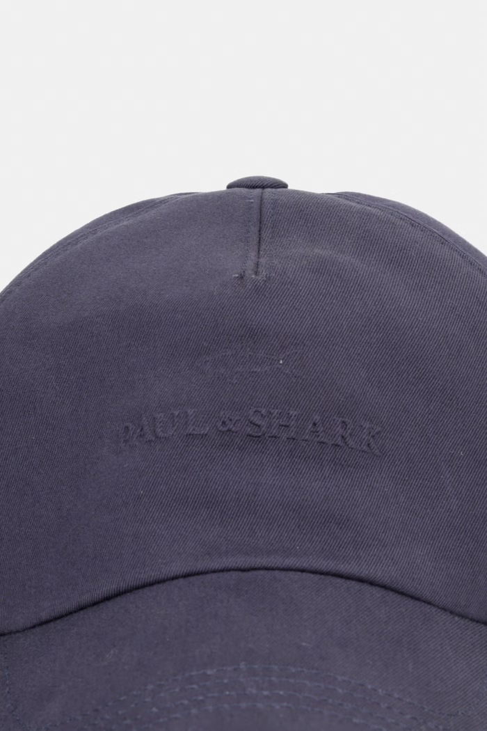 Paul&Shark șapcă de baseball din bumbac 26417108 bleumarin SS26