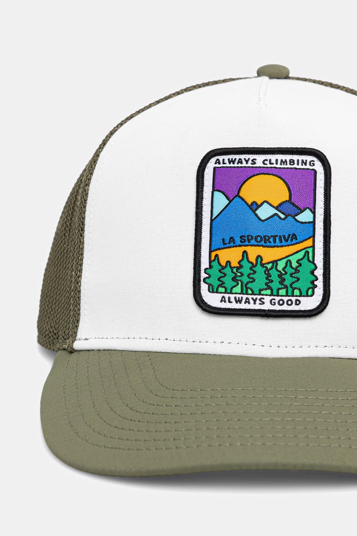 La Sportiva шапка trucker мъжка Always Climbing ZZCH045 зелен SS26
