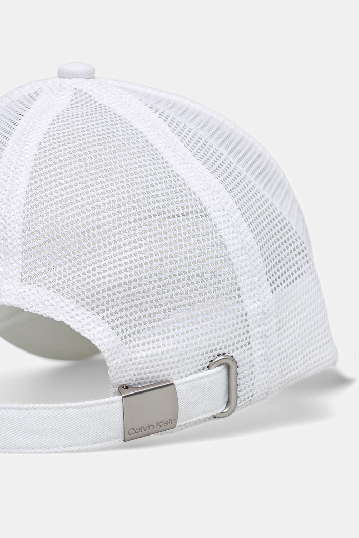 Αξεσουάρ Calvin Klein Καπέλο trucker ανδρικό LV04D5099G λευκό