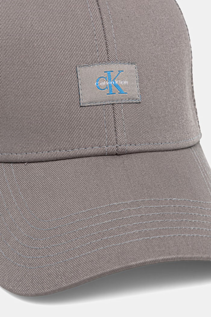 Calvin Klein шапка trucker мъжка LV04D5099G сив SS26