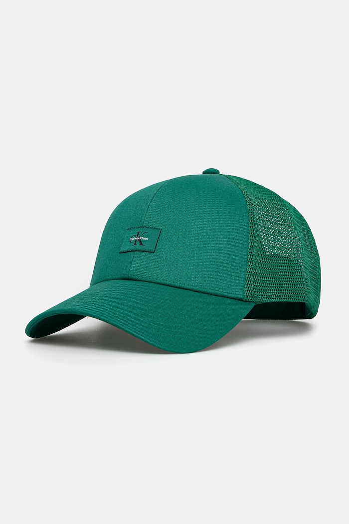 Calvin Klein καπέλο trucker ανδρικό πράσινο LV04D5099G