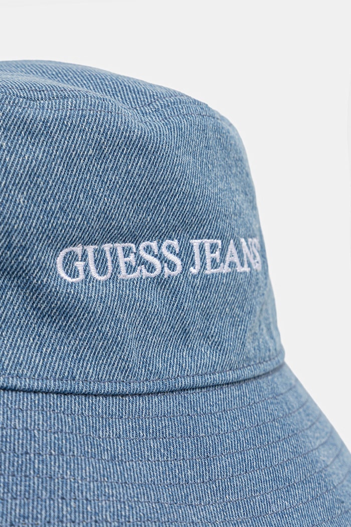 Akcesoria Guess Jeans kapelusz jeansowy M6RZ06.WF8V1 niebieski