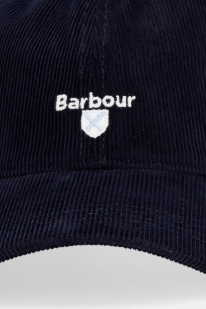 Barbour бейсболка чоловіча бавовняна Bayfield MHA0932 темно-синій SS26
