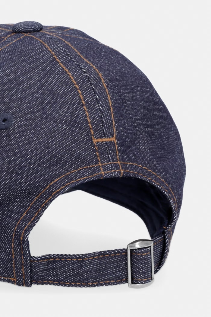 Αξεσουάρ Τζιν καπέλο μπέιζμπολ Trussardi E004C000010N σκούρο μπλε
