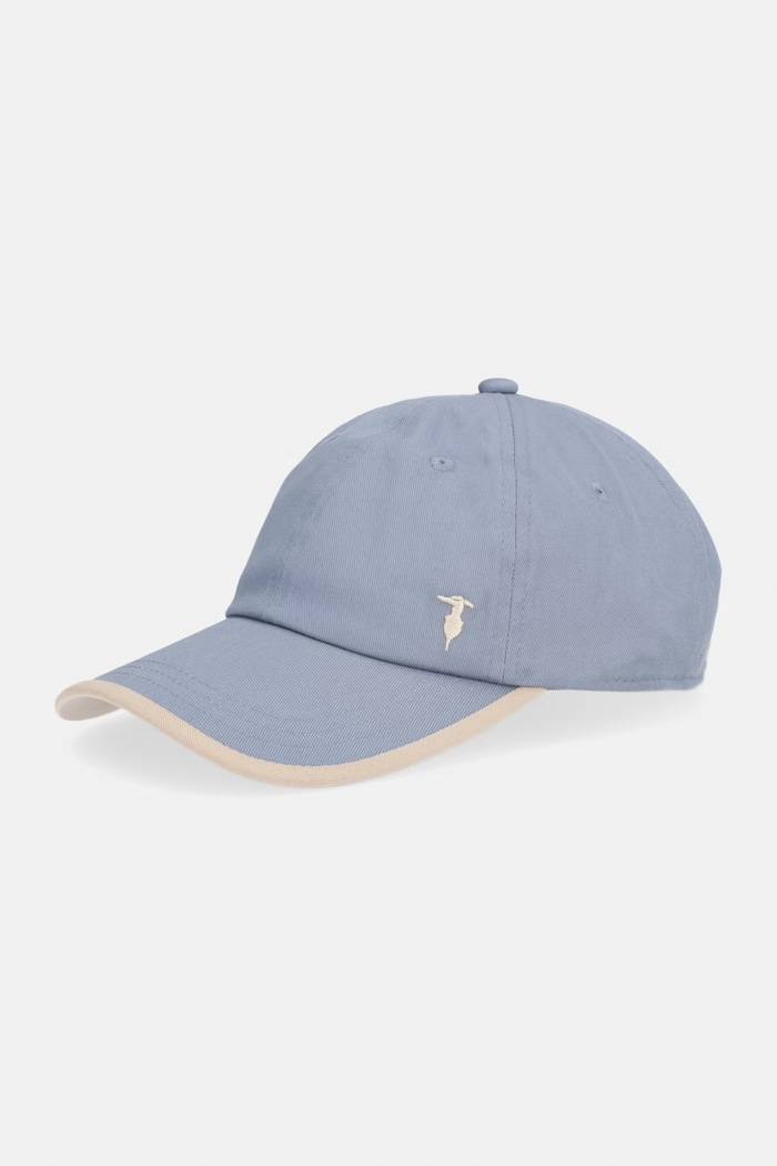 Καπέλο Trussardi βαμβάκι τιρκουάζ E007C000013N