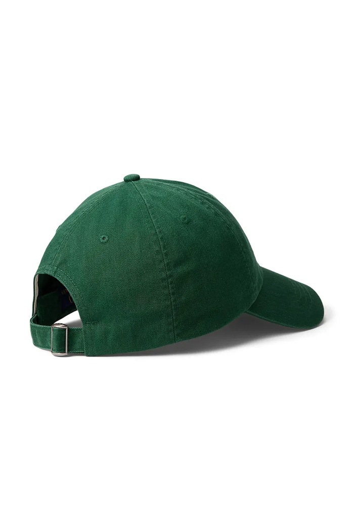 Polo Ralph Lauren czapka z daszkiem bawełniana 710A13274 zielony SS26