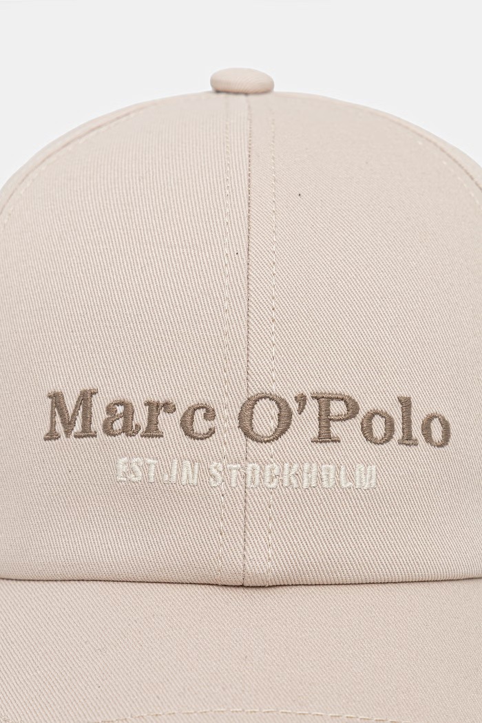 Marc O'Polo férfi pamut siltes sapka 5000012646 bézs SS26