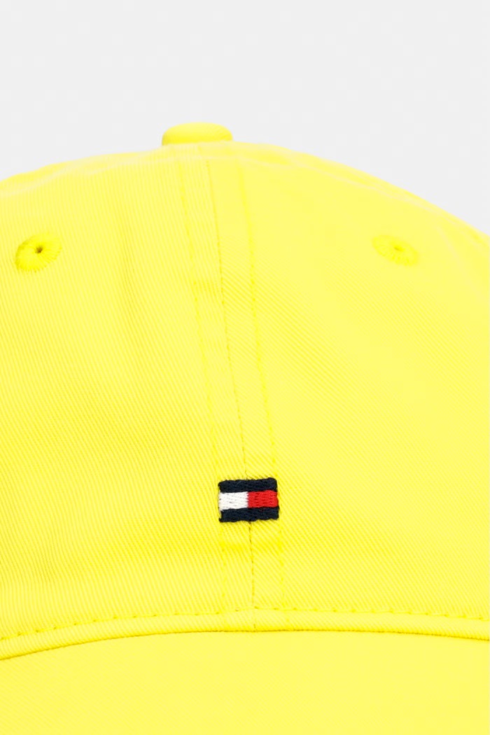 Tommy Hilfiger čiapka so šiltom pánska bavlnená AM0AM14099 žltá SS26
