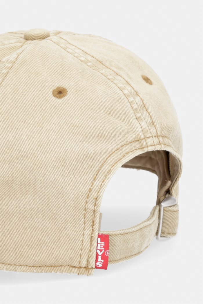 Doplnky Bavlnená šiltovka Levi's LS MONOGRAM 004BS.0006 béžová