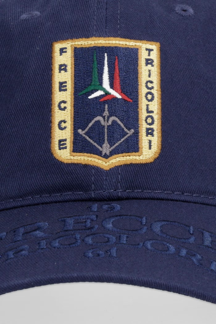 Kapa s šiltom Aeronautica Militare HA1251UCT02261 mornarsko modra SS26