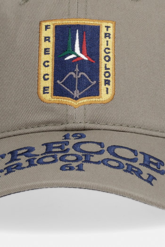 Kapa s šiltom Aeronautica Militare HA1251UCT02261 zelena SS26