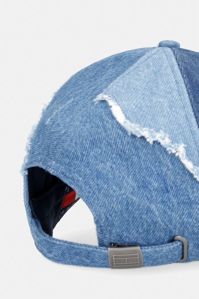 Accesorii Tommy Jeans șapcă de baseball pentru bărbați, din bumbac AM0AM14195 albastru