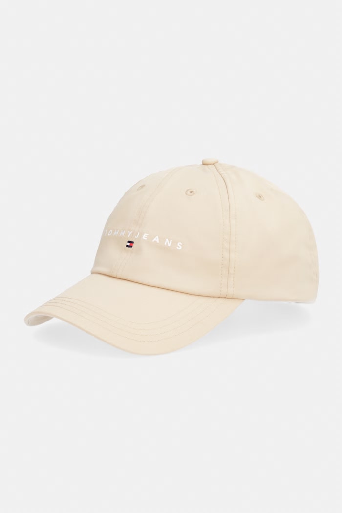 Tommy Jeans șapcă pentru bărbați, din bumbac bej AM0AM14198