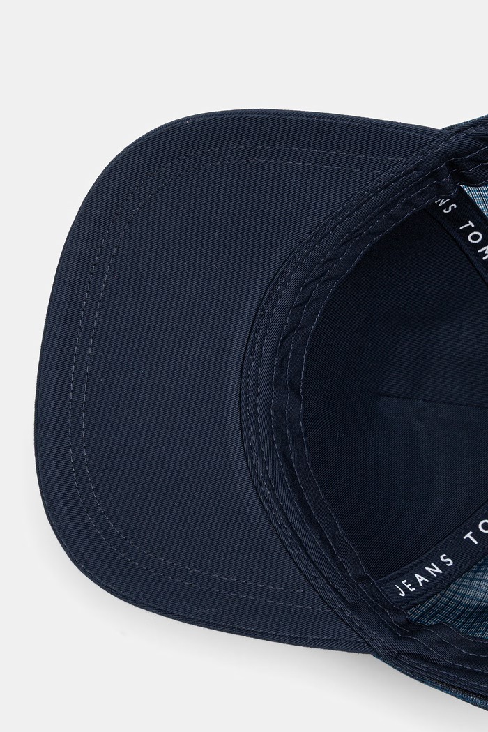 Tommy Jeans шапка trucker мъжка тъмносин AM0AM14202