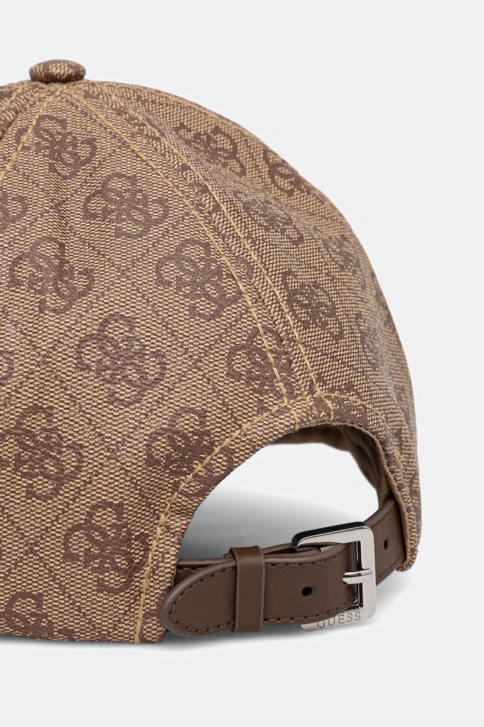 Doplnky Guess čiapka so šiltom pánska MILANO AM9607.POL01 béžová