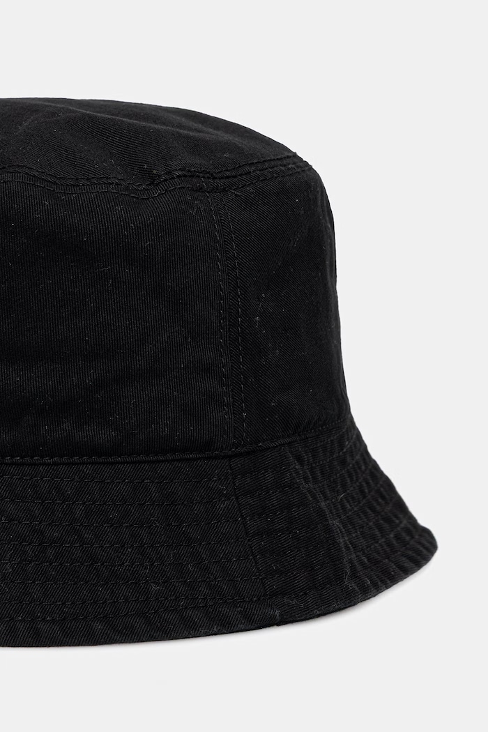 Accesorii Guess Pălărie tip bucket pentru bărbați, din bumbac AM9608.POL01 negru