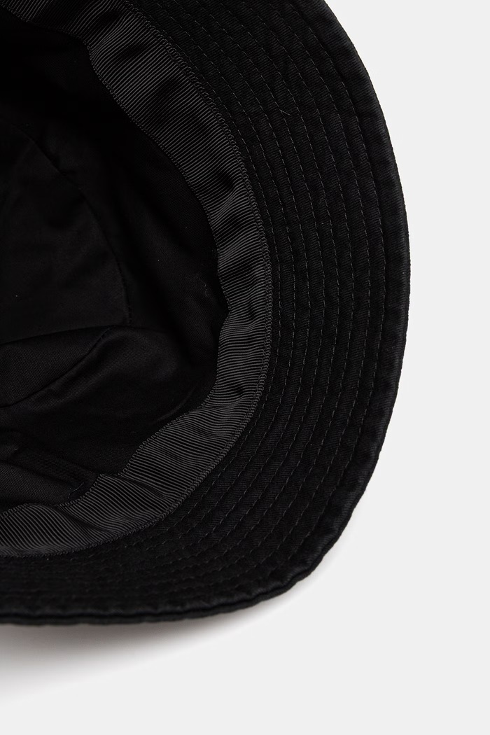 Guess Pălărie tip bucket pentru bărbați, din bumbac negru AM9608.POL01