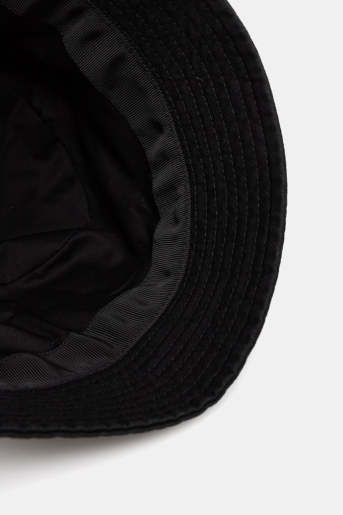 Guess Pălărie tip bucket pentru bărbați, din bumbac negru AM9608.POL01