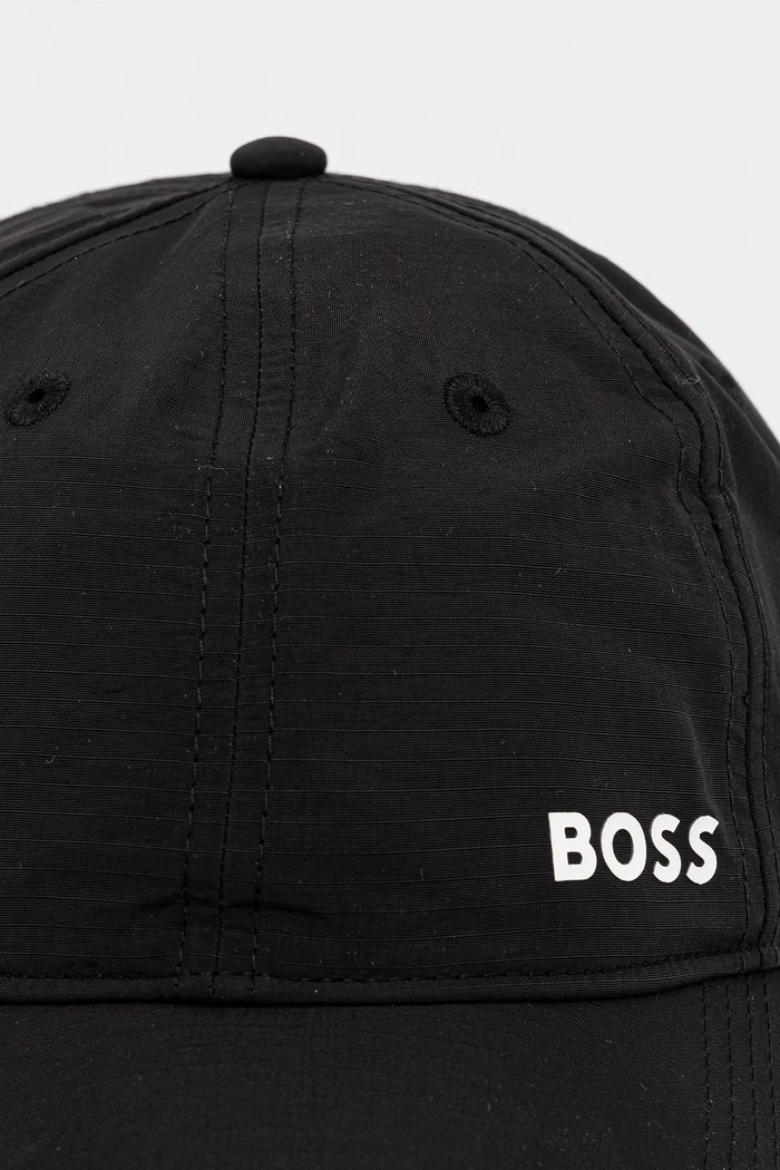 BOSS Green čiapka so šiltom pánska RS 50535236 čierna SS26