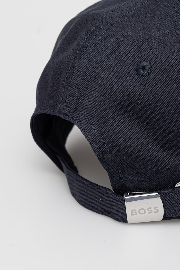 Doplnky BOSS Green čiapka so šiltom pánska bavlnená Golf 50560379 tmavomodrá