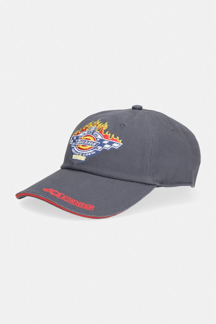 Dickies șapcă de baseball din bumbac bumbac gri DK0A89PQ0CH1