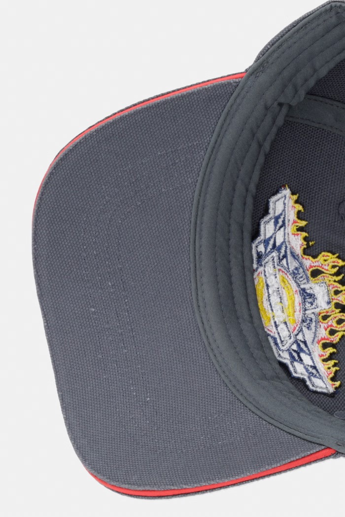Dickies șapcă de baseball din bumbac gri DK0A89PQ0CH1