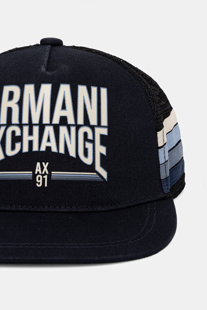 Armani Exchange snapback pánský XM002542.AF15502 námořnická modř SS26