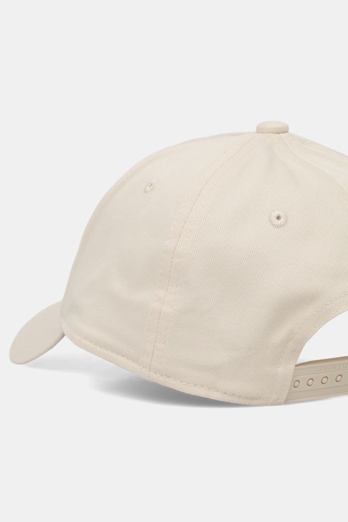 Accesorii Armani Exchange șapcă de baseball pentru bărbați, din bumbac XM002696.AF15502 bej