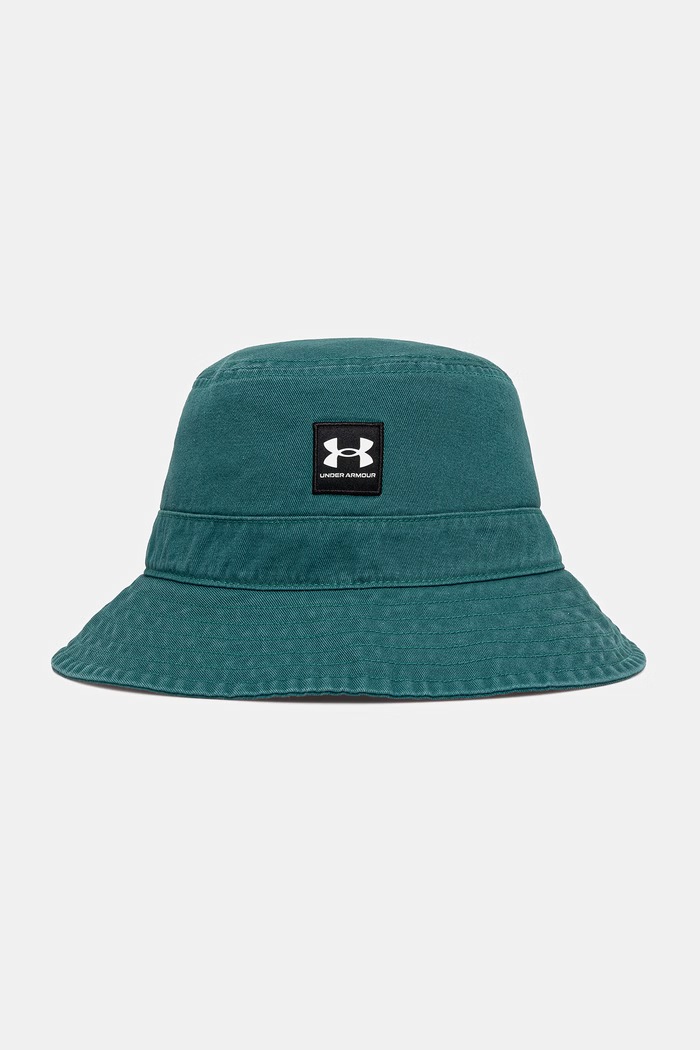 Under Armour bucket hat muški pamučni ESSENTIAL BUCKET tirkizna 1376704