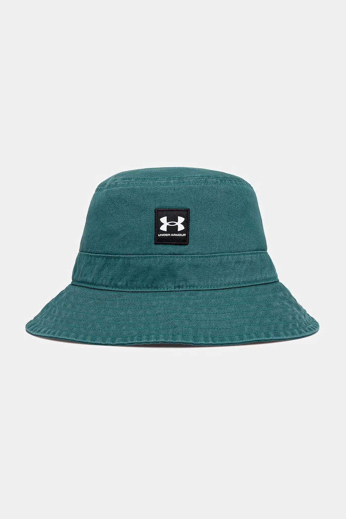 Under Armour bucket hat muški pamučni ESSENTIAL BUCKET tirkizna 1376704