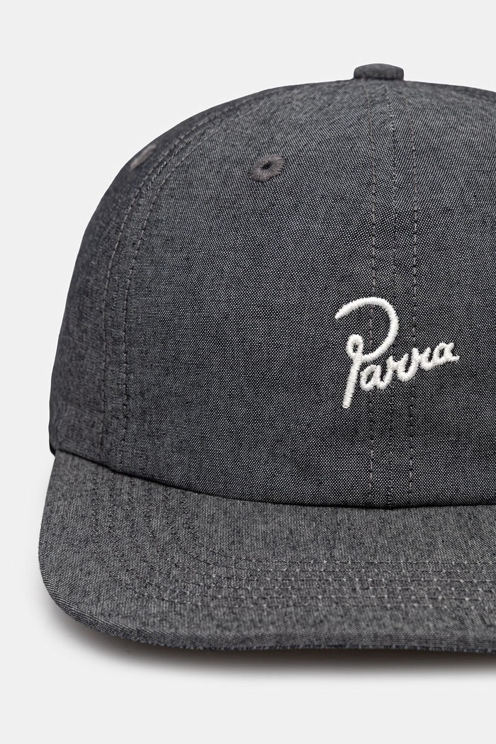 by Parra Signature Καπέλο με γείσο βαμβακερό Ανδρικό 55199 μαύρο SS26