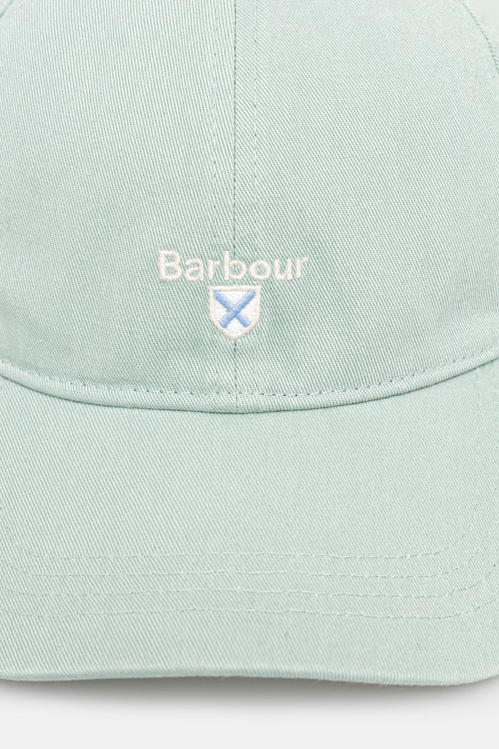 Barbour MHA0274BU11 șapcă din bumbac pentru bărbați MHA0274BU11 verde SS26