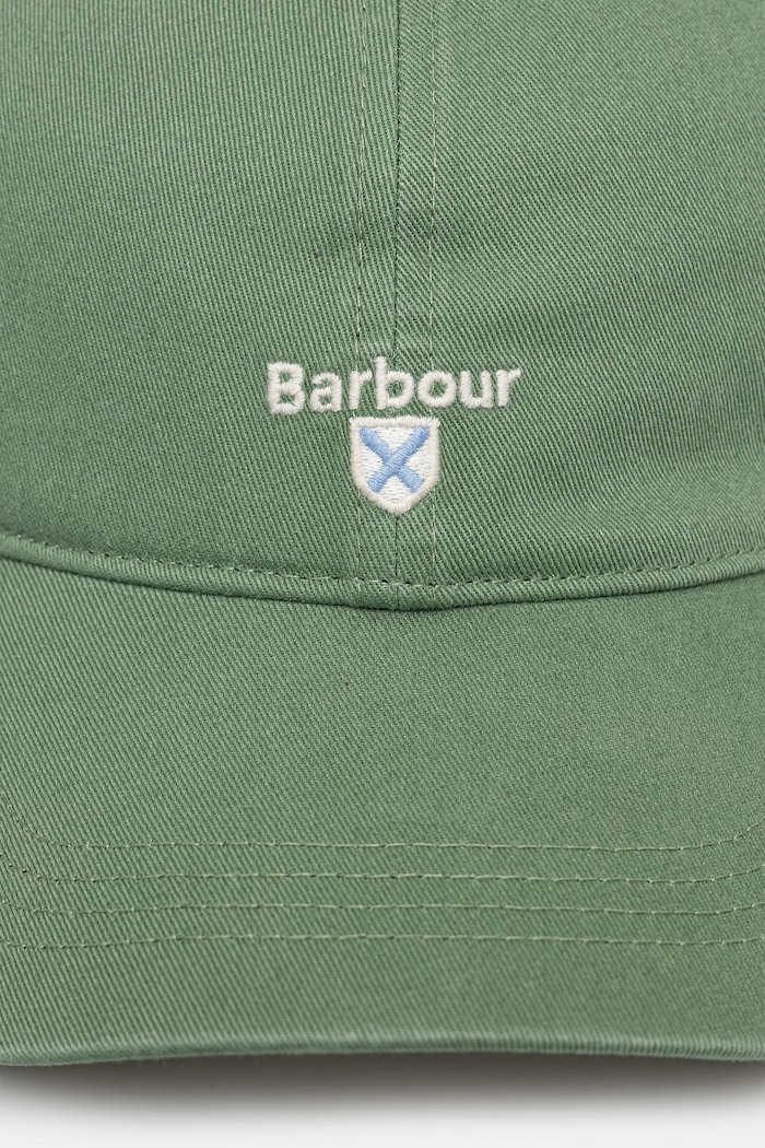 Barbour MHA0274GN97 șapcă de baseball din bumbac pentru bărbați MHA0274GN97 verde SS26