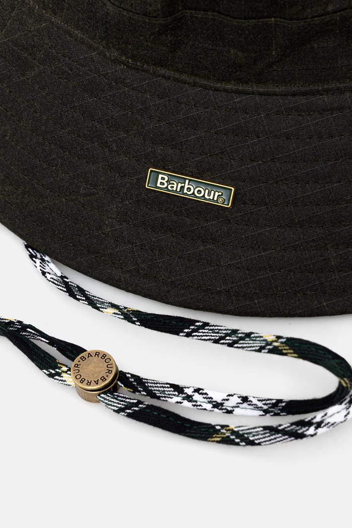 Barbour MHA0959GN71 bucket hat pamučni za muškarce zelena MHA0959GN71