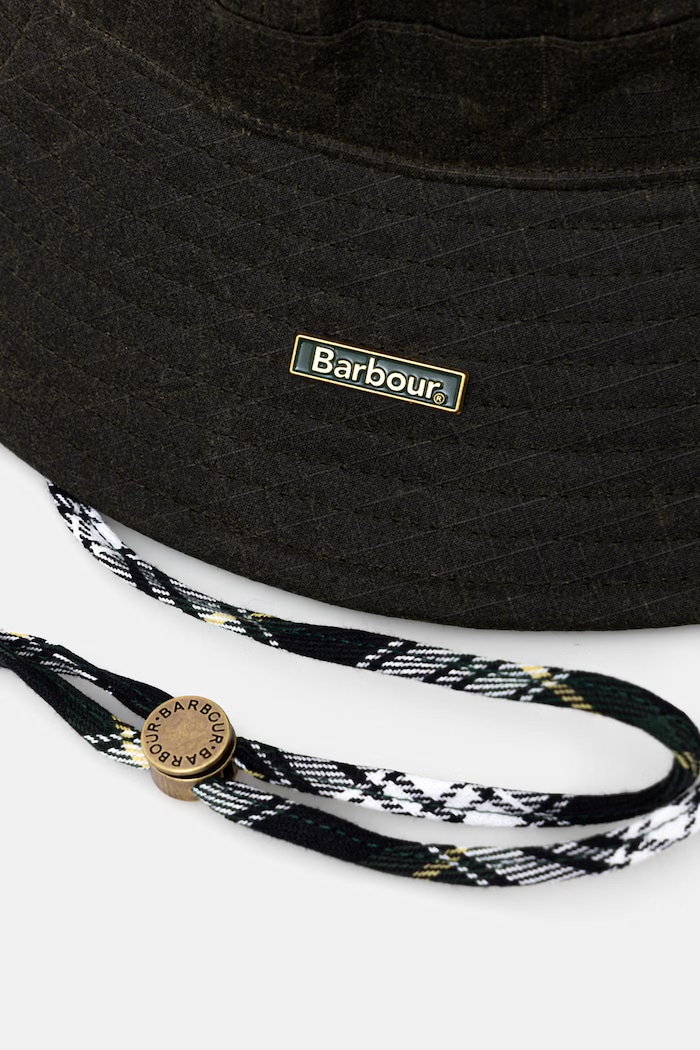 Barbour MHA0959GN71 bucket hat pamučni za muškarce zelena MHA0959GN71