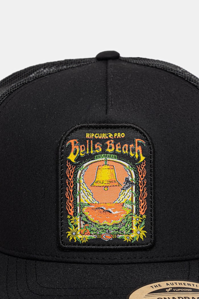 Rip Curl шапка trucker мъжка BELLS PRO 26 1JUMHE черен SS26