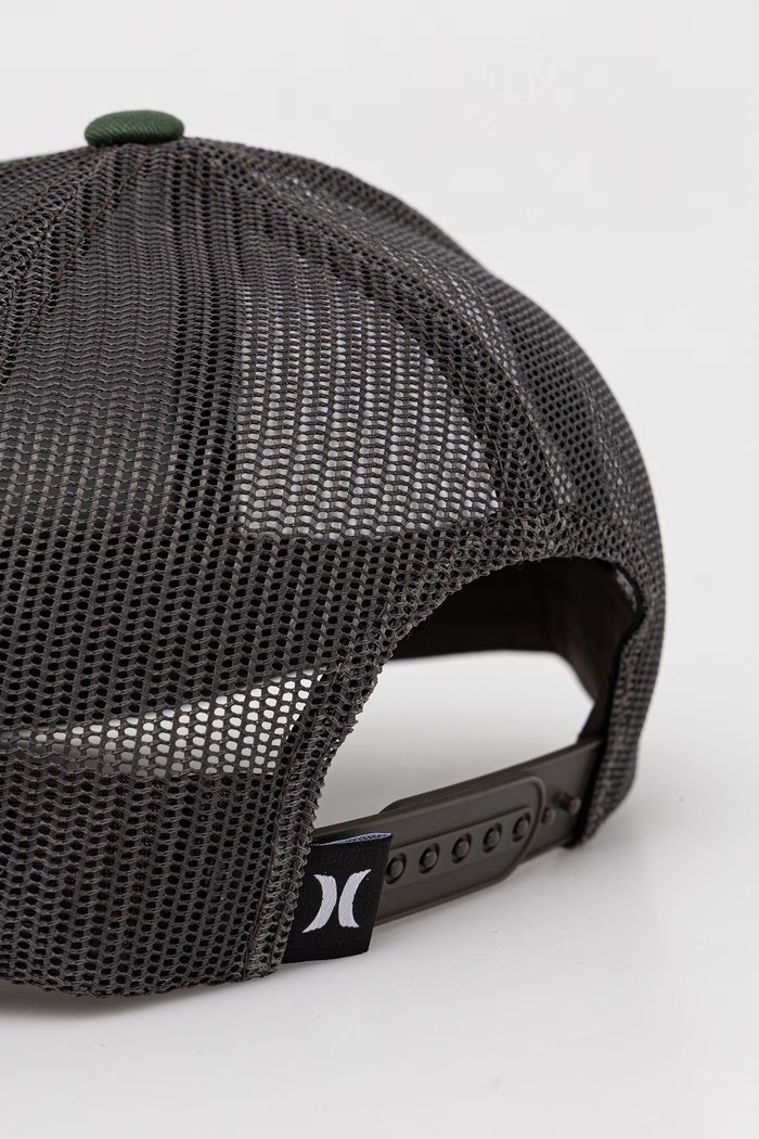 Dodatki Hurley Snapback kapa moška HIHM0058 zelena