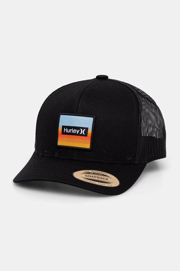 Hurley snapback kapa moška črna CJ7539